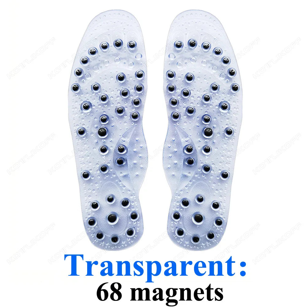 VITALPRESS Magnetic Acupressure Insoles with Therapeutic Stimulation and Body Detox