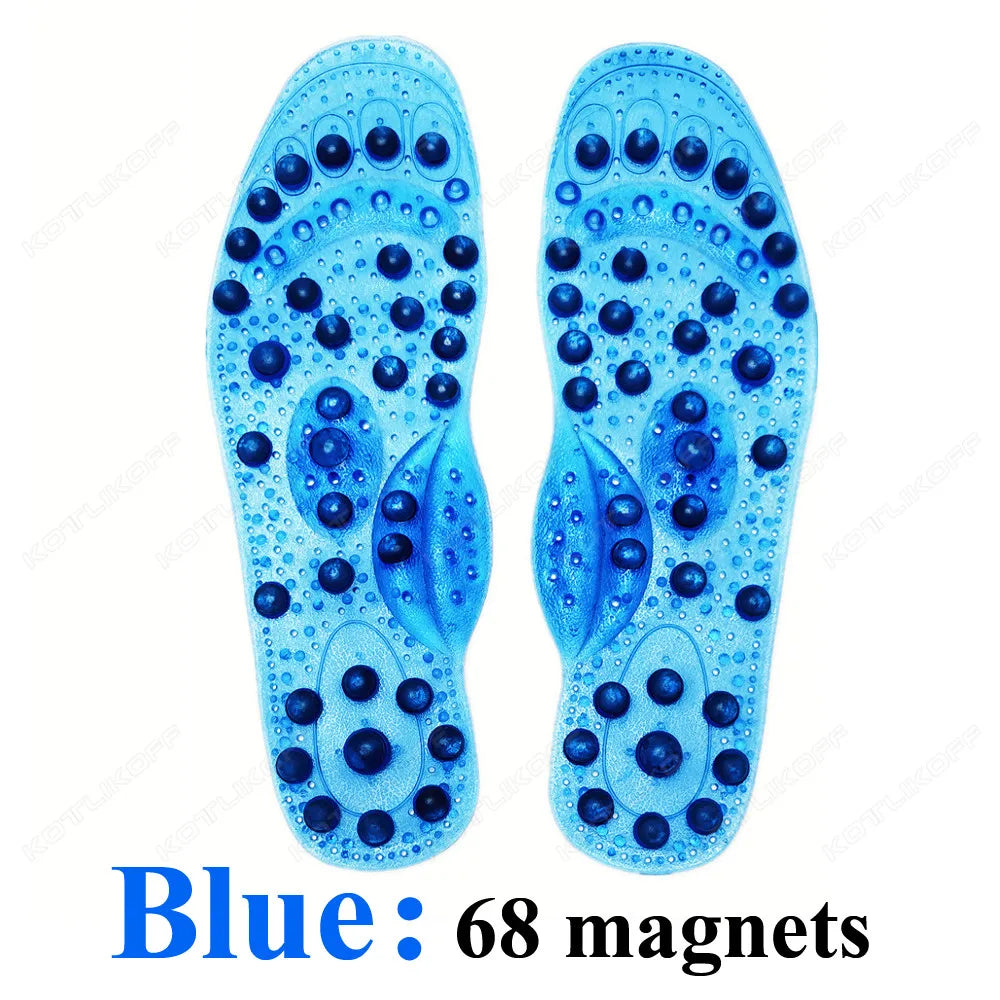 VITALPRESS Magnetic Acupressure Insoles with Therapeutic Stimulation and Body Detox