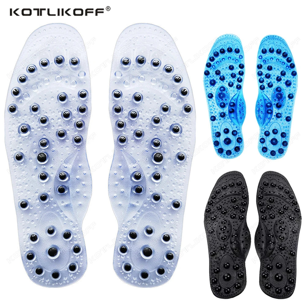 VITALPRESS Magnetic Acupressure Insoles with Therapeutic Stimulation and Body Detox