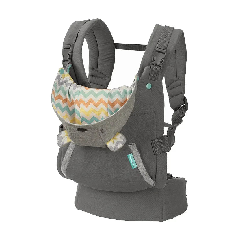 Porte-bébé ergonomique VYNNA avec siège de hanche et soutien lombaire