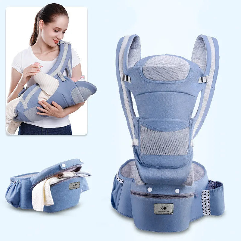 Porte-bébé ergonomique 3 en 1 NUBI avec siège de hanche