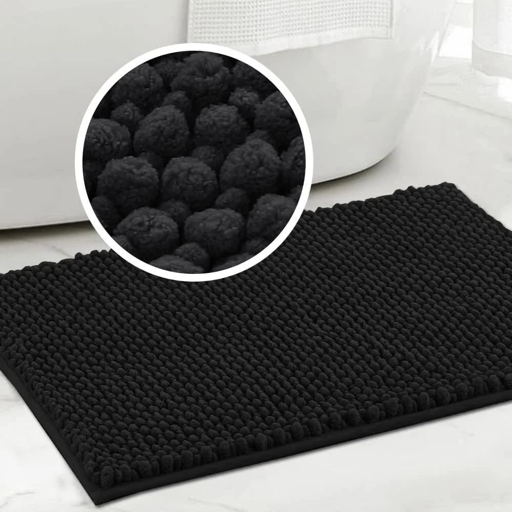 Tapis absorbant et antidérapant en chenille pour animaux de compagnie, idéal pour les entrées intérieures