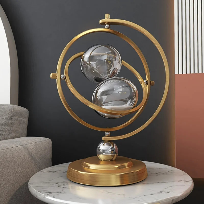 Sablier / Sablier rotatif vintage en laiton
