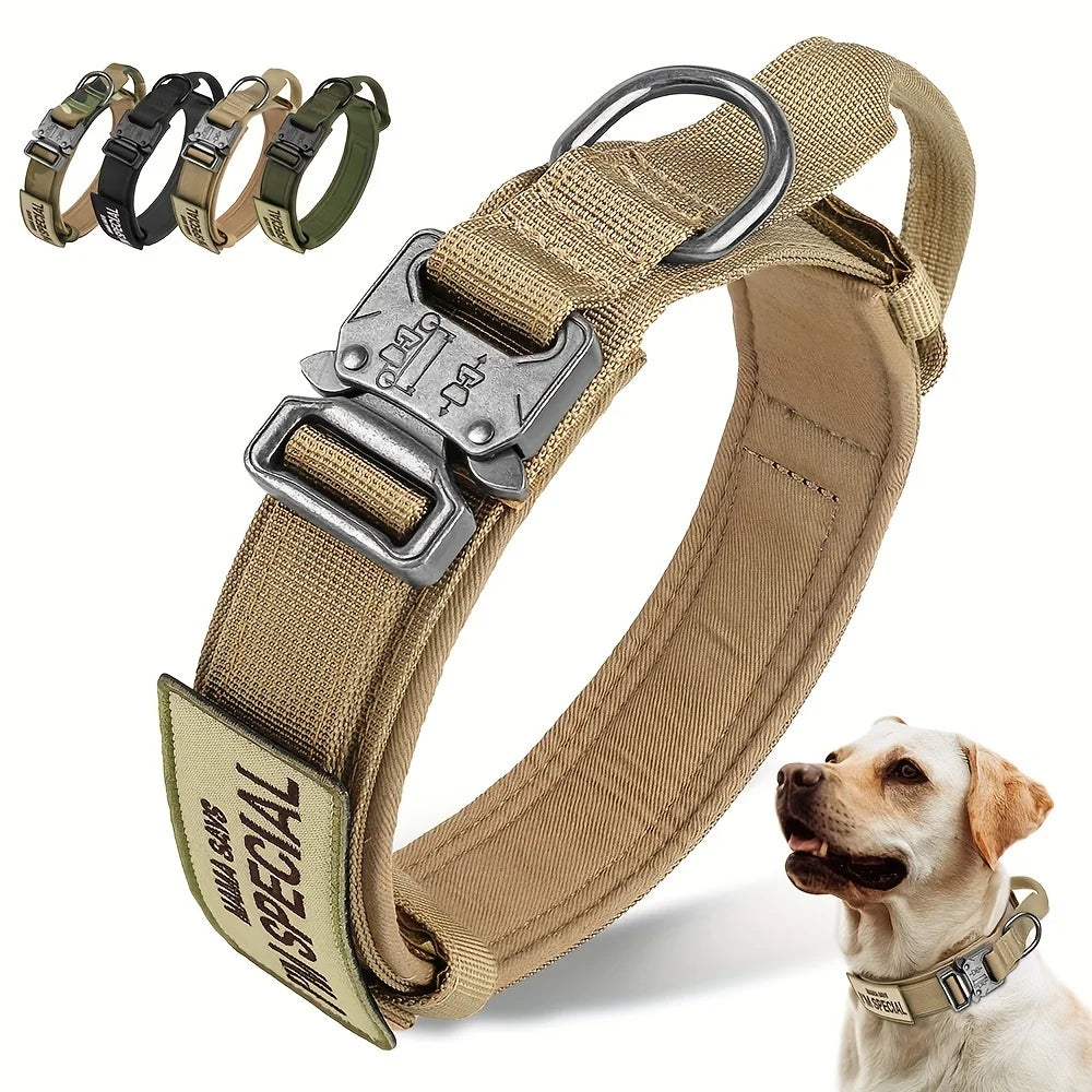 VORAX | Collier tactique pour chien avec poignée de contrôle