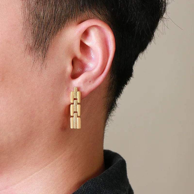 Boucles d'oreilles magnétiques thérapeutiques en titane AXIONIC – Unisexe