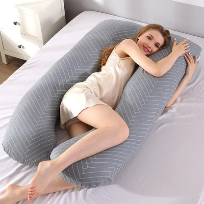 ELIVÉA – Oreiller de maternité ergonomique pour le sommeil et l'allaitement