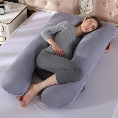ELIVÉA – Oreiller de maternité ergonomique pour le sommeil et l'allaitement