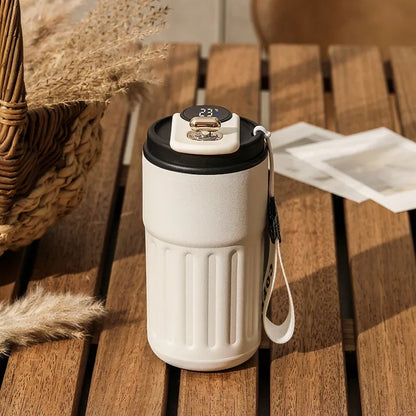Bouteille isotherme SmartLED | Mug isotherme en acier inoxydable