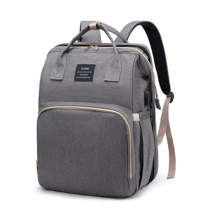Sac à dos de maternité / Berceau pliable grande capacité avec port USB