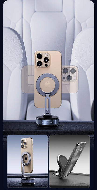 Support de téléphone magnétique pliable à ventouse MAGNIGRIP