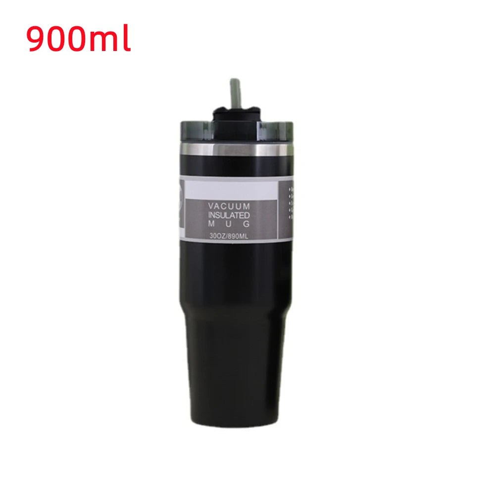 Tasse isotherme en acier inoxydable à double paroi – 600 ml / 900 ml