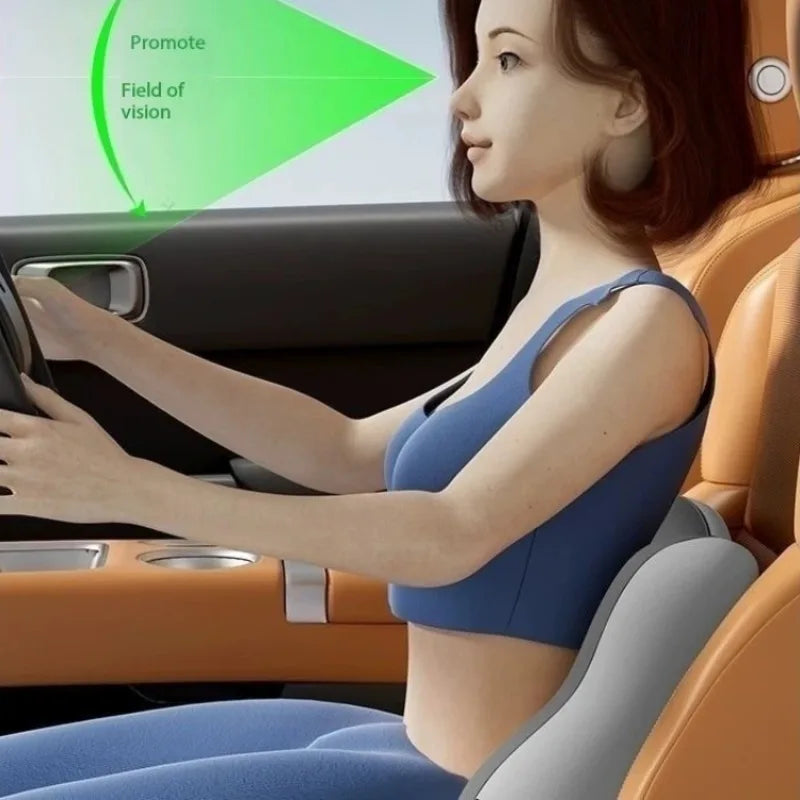 Coussin de soutien lombaire pour voiture / Mousse à mémoire de forme réglable et lavable