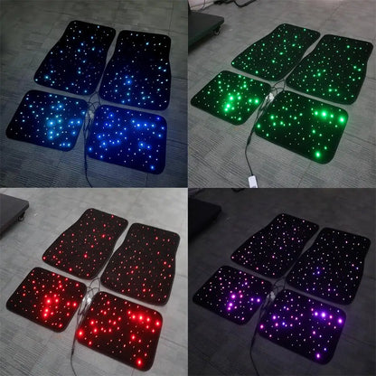Tapis de voiture intelligents à LED ASTROLUX avec contrôle personnalisable 