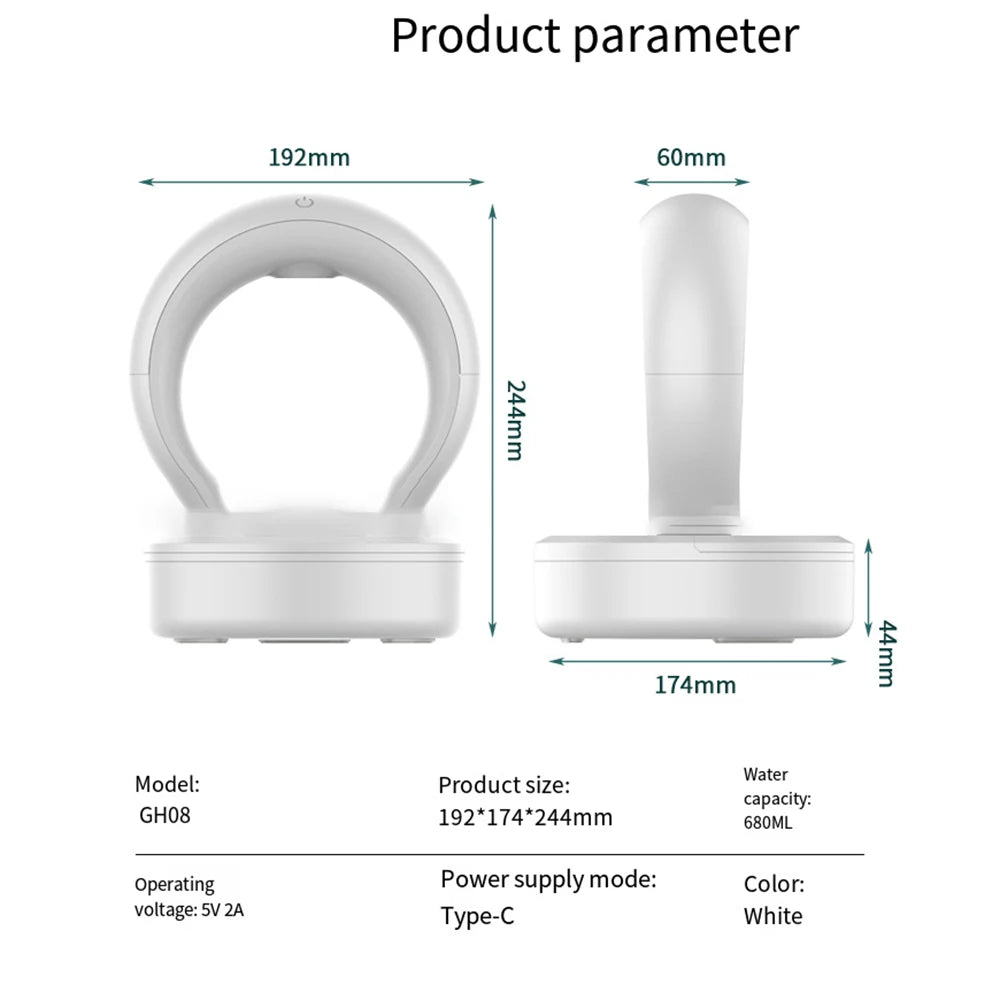 Humidificateur ultrasonique anti-gravité NEBULLA
