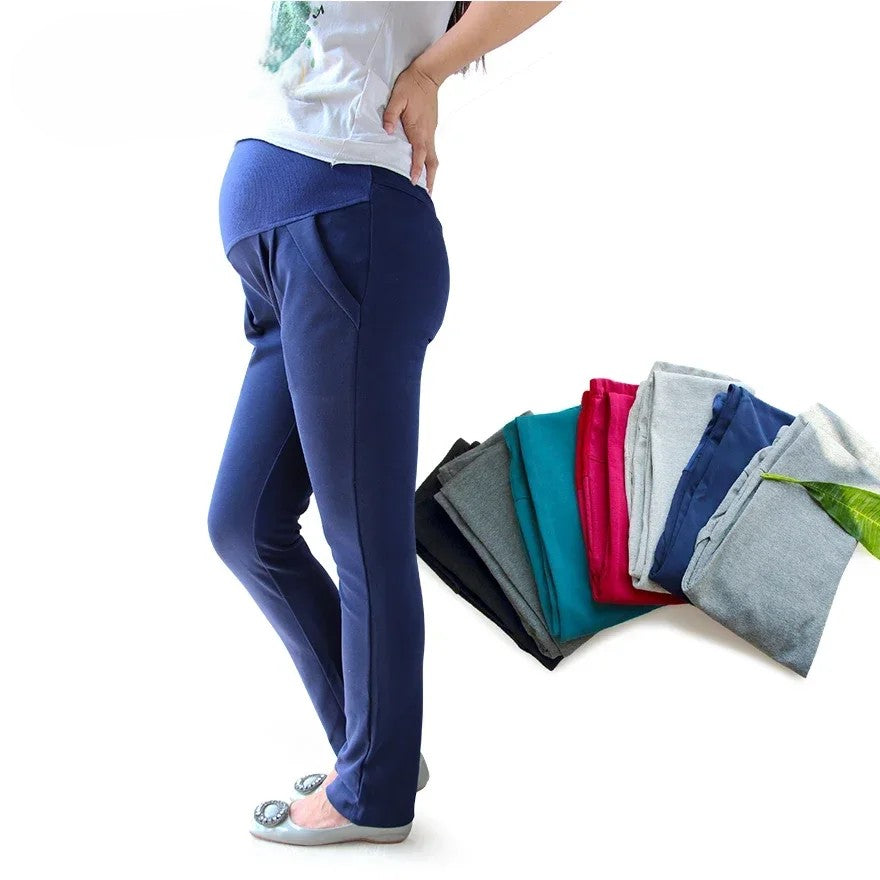 Pantalon de maternité / legging Harlan en coton avec poches