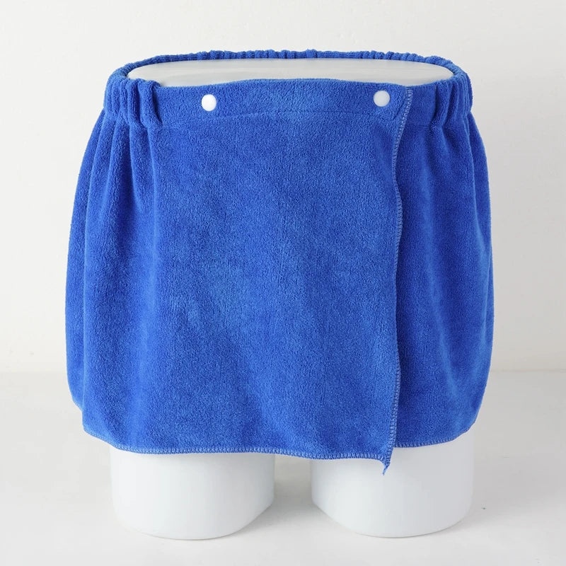 Serviette de bain pour homme / Jupe de bain absorbante anti-lumière