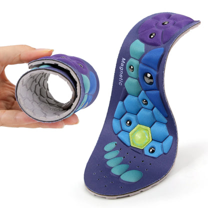 MAGNETSOLE – Semelles orthopédiques magnétiques pour le soulagement de la douleur et le bien-être au quotidien