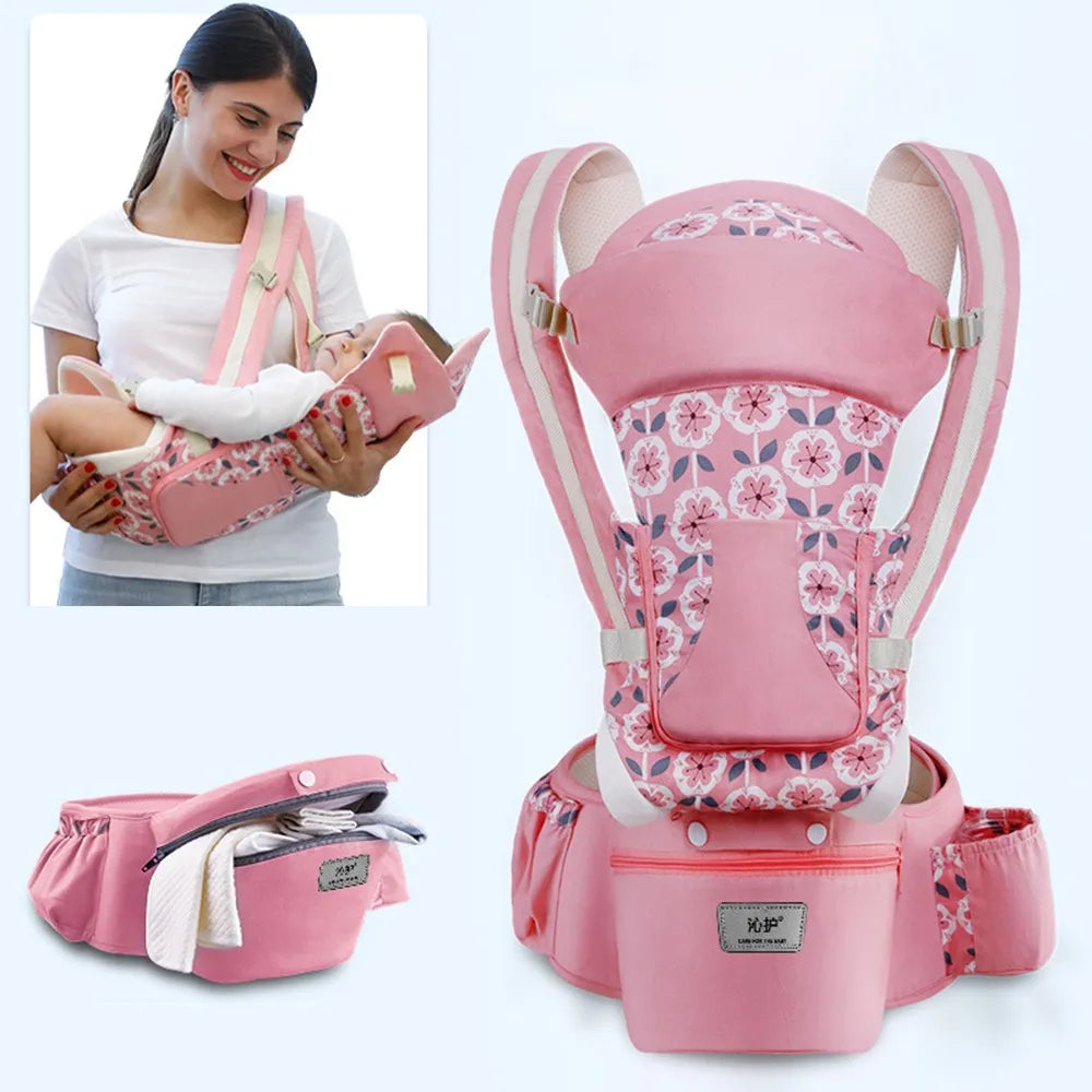 Porte-bébé ergonomique 3 en 1 NUBI avec siège de hanche 