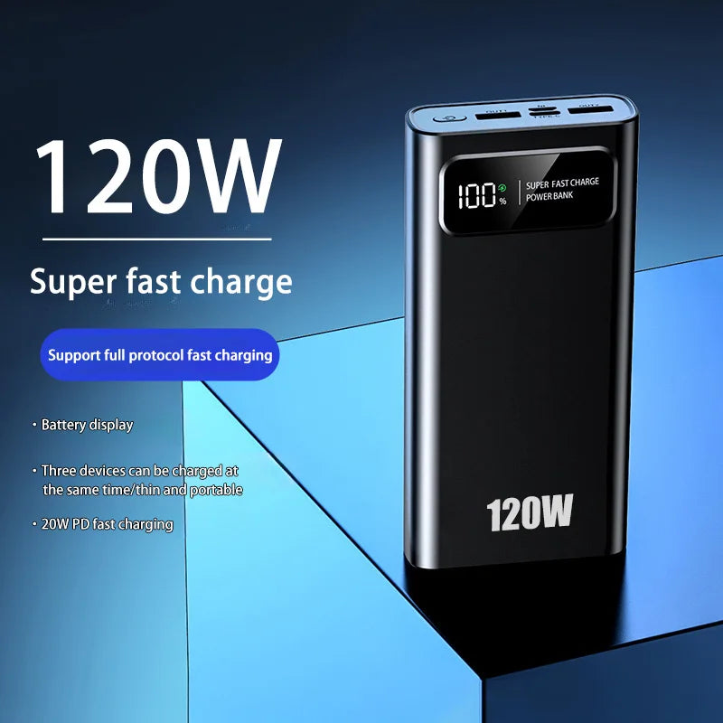 Batterie externe Xiaomi Power Core 200 000 mAh 120 W avec affichage numérique