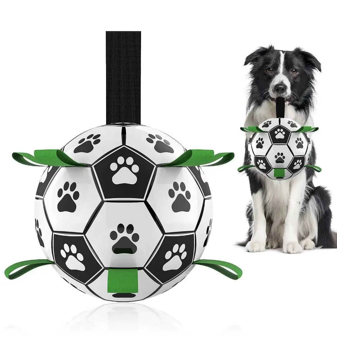Ballon de football interactif pour chiens – Jouet d'entraînement gonflable pour chiens