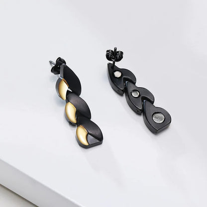 Boucles d'oreilles magnétiques thérapeutiques en titane AXIONIC – Unisexe