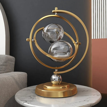 Sablier / Sablier rotatif vintage en laiton