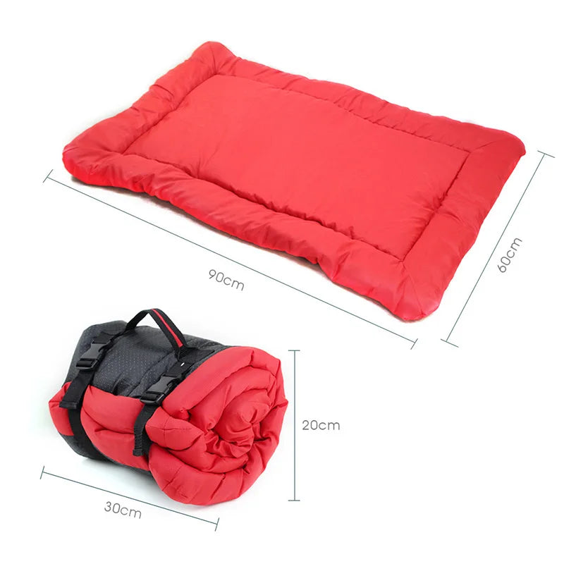 Couverture imperméable portable pour chiens – Pliable pour le lit, la voiture et les voyages