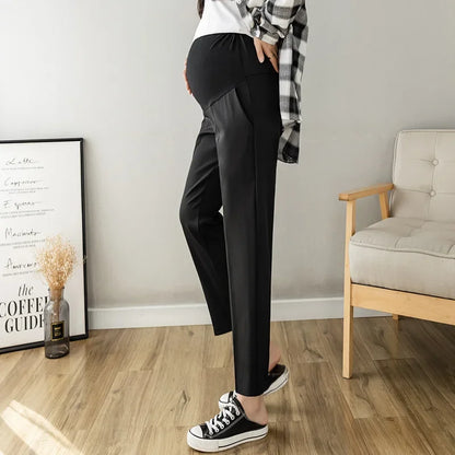 Pantalon de maternité formel à taille élastique