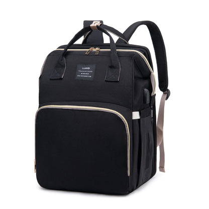 Sac à dos de maternité / Berceau pliable grande capacité avec port USB