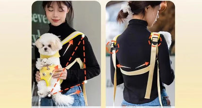 Sac de transport avant PetEase Travel / Petit chien et chat 