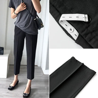 Pantalon de maternité formel à taille élastique