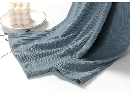 Pantalon de maternité décontracté MATBELLE avec empiècement ventral épais