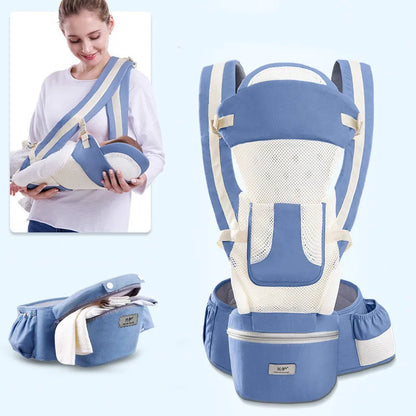 Porte-bébé ergonomique 3 en 1 NUBI avec siège de hanche 