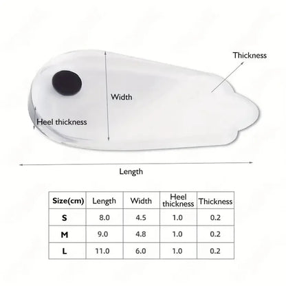 Semelles orthopédiques en gel magnétique ORTHOFIX pour la correction des jambes O/X et le soulagement des chocs
