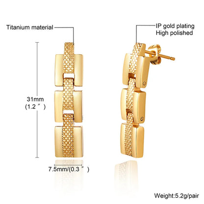 Boucles d'oreilles magnétiques thérapeutiques en titane AXIONIC – Unisexe