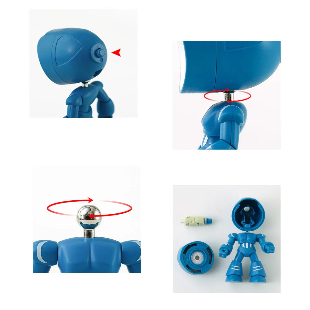 Veilleuse robot MINIBOT à LED avec bras flexible à 360°