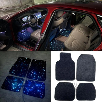 Tapis de voiture intelligents à LED ASTROLUX avec contrôle personnalisable 