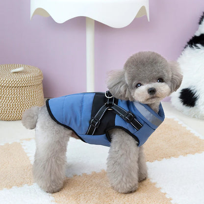 Veste d'hiver réfléchissante pour petits et moyens chiens