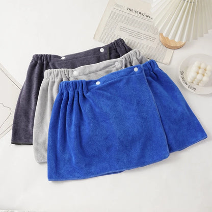 Serviette de bain pour homme / Jupe de bain absorbante anti-lumière