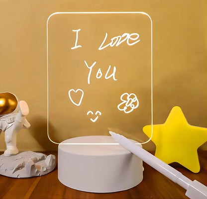 Panneau d'affichage LED LUMIGRAPH avec veilleuse 